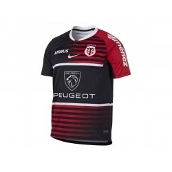 Camisola Stade Toulousain Rugby Equipamento Primeiro 2021-2022 Manga Curta